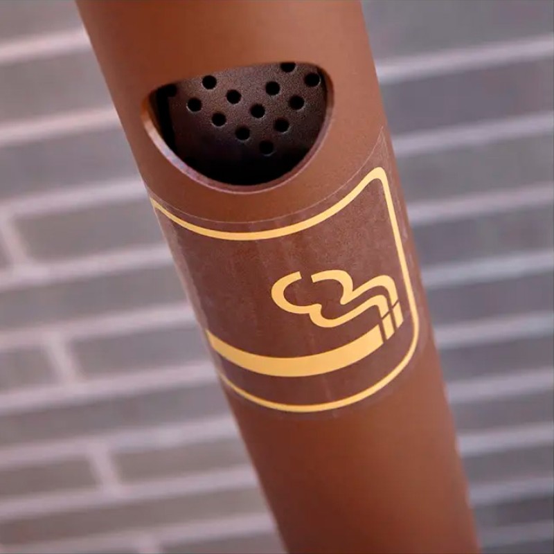 Pilona Cendrer Agglo Ø 76 mm | Mobiliari Urbà d'Alta Capacitat